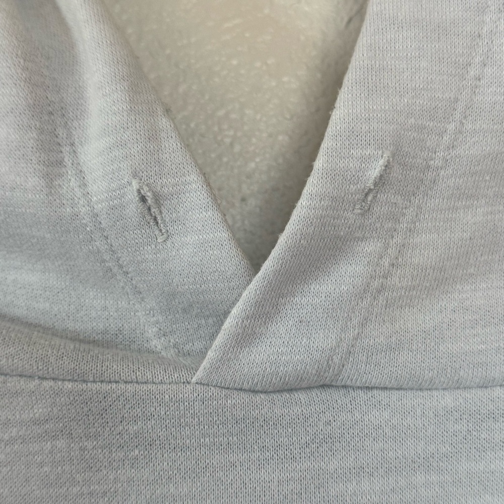 Under Armour Gray Short Sleeve Hoodie Pullover Oversized Sweatshirt M - Picture 4 of 8